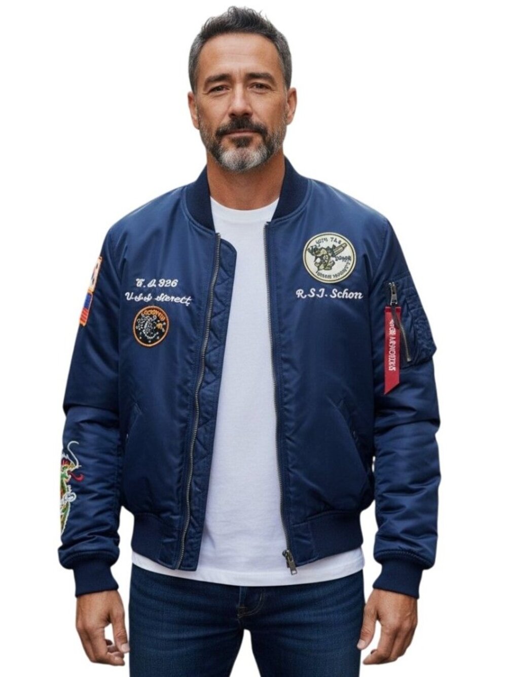 Schott Souvenir MA-1 Jacket jacket Men - Size M